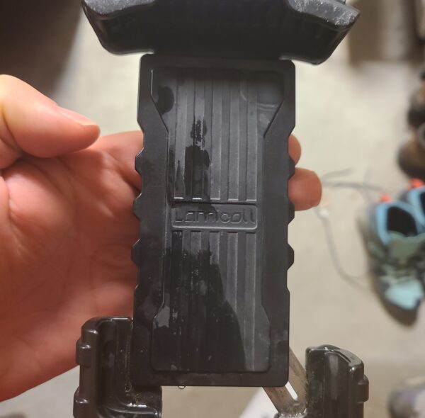Need a new mountain bike smartphone holder so I can teach my class virtually while hitting the trails