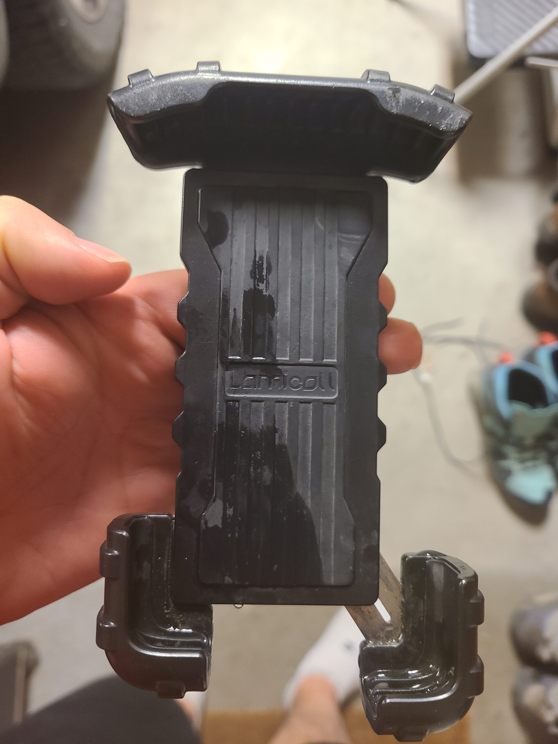 Need a new mountain bike smartphone holder so I can teach my class virtually while hitting the trails