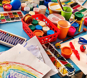 Art and Sensory Bins for Creative Exploration